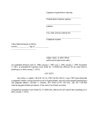 Form 4-807 Answer by Garnishee - New Mexico, Page 3