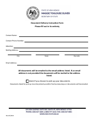Foreign Profit Corporation Application for Certificate of Withdrawal - New Mexico, Page 3