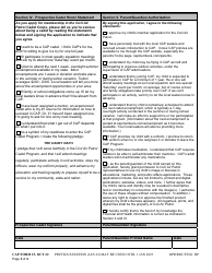 CAP Form 15 Civil Air Patrol Cadet Membership Application, Page 3