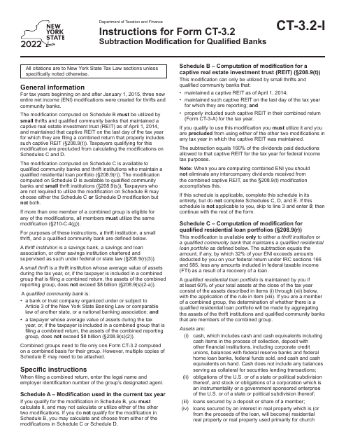 Form CT-3.2 2022 Printable Pdf