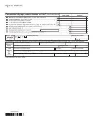 Form CT-3-M General Business Corporation Mta Surcharge Return - New York, Page 4