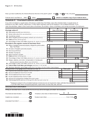 Form CT-13 Unrelated Business Income Tax Return - New York, Page 2