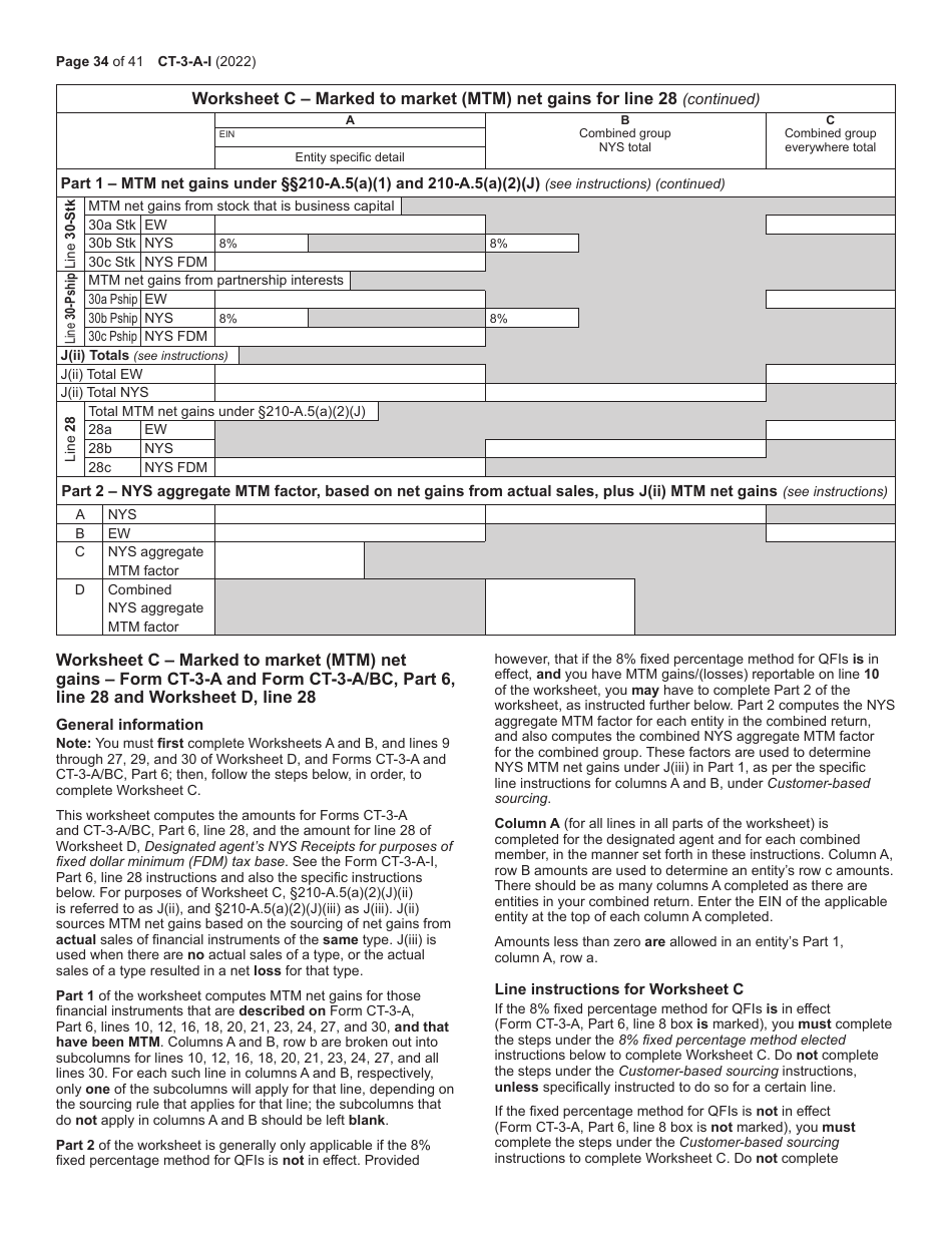 Download instructions for form ct 3 a general business corporation