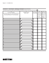 Form CT-34-SH New York S Corporation Shareholders&#039; Information Schedule - New York, Page 4