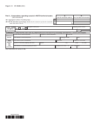 Form CT-183-M Transportation and Transmission Corporation Mta Surcharge Return - New York, Page 2