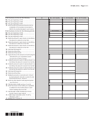 Form CT-222 Underpayment of Estimated Tax by a Corporation - New York, Page 3