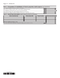 Form CT-238 Claim for Rehabilitation of Historic Properties Credit - New York, Page 2