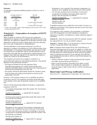 Instructions for Form CT-603 Claim for Ez Investment Tax Credit and Ez Employment Incentive Credit - New York, Page 4