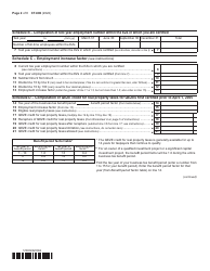 Form CT-606 Claim for Qeze Credit for Real Property Taxes - New York, Page 2