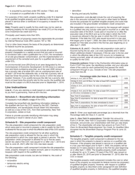 Instructions for Form CT-611 Claim for Brownfield Redevelopment Tax Credit for Qualified Sites Accepted Into the Brownfield Cleanup Program Prior to June 23, 2008 - New York, Page 2