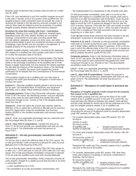 Instructions for Form CT-611 Claim for Brownfield Redevelopment Tax Credit for Qualified Sites Accepted Into the Brownfield Cleanup Program Prior to June 23, 2008 - New York, Page 3