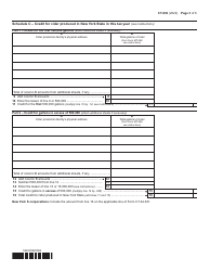 Form CT-636 Alcoholic Beverage Production Credit - New York, Page 3