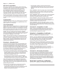 Form CT-640 Start-Up Ny Telecommunication Services Excise Tax Credit - New York, Page 2