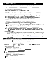 Form 400-00802 Child Support Order - Vermont, Page 5