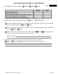 Form 400-00802 Child Support Order - Vermont, Page 9