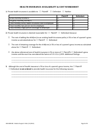 Form 400-00802M Medical Support Order - Vermont, Page 8