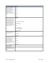 Document preview: Information Collection Worksheet