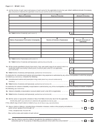 Form RP-467 Application for Partial Tax Exemption for Real Property of Senior Citizens - New York, Page 2