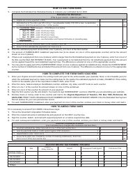 Form 500ES Corporation Estimated Income Tax Payment Vouchers - Virginia, Page 2