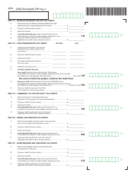 Schedule CR Credit Computation Schedule - Virginia, Page 4