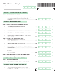 Schedule CR Credit Computation Schedule - Virginia, Page 7