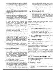 Instructions for Form 765 Unified Nonresident Individual Income Tax Return (Composite Return) - Virginia, Page 11