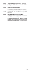 Instructions for Form 770 Virginia Fiduciary Income Tax Return - Virginia, Page 19