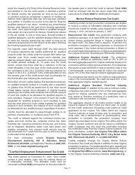 Instructions for Schedule 500CR Credit Computation Schedule for Corporations - Virginia, Page 11