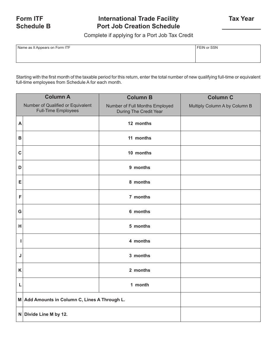 Form ITF Application for International Trade Facility Tax Credit - Virginia, Page 4
