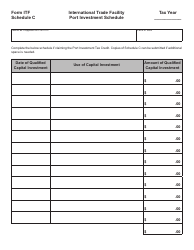 Form ITF Application for International Trade Facility Tax Credit - Virginia, Page 5