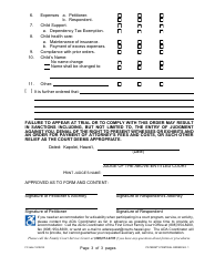 Form 1F-P-1055A Pretrial Order No. 1 - Hawaii, Page 3