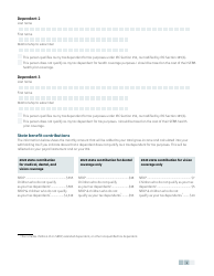 Form HCA20-0087 Sebb Declaration of Tax Status - Washington, Page 2