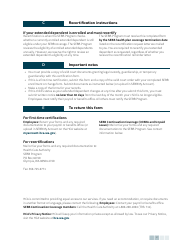 Form HCA20-0084 Sebb Extended Dependent Certification - Washington, Page 2