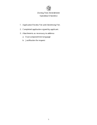 Zoning Text Amendment Submittal Checklist - City of Greenacres, Florida, Page 3