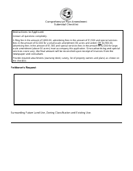 Document preview: Comprehensive Plan Amendment Submittal Checklist - City of Greenacres, Florida