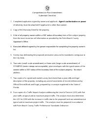 Comprehensive Plan Amendment Submittal Checklist - City of Greenacres, Florida, Page 3