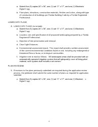 Special Exception Amendment Submittal Checklist - City of Greenacres, Florida, Page 4