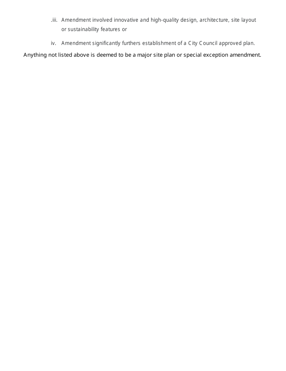 Site  Development Plan Amendment Submittal Checklist - City of Greenacres, Florida, Page 6