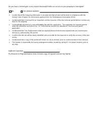 Tree Removal Permit and Replanting Agreement - City of Greenacres, Florida, Page 2