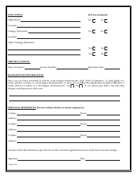 Volunteer Application - City of Greenacres, Florida, Page 2