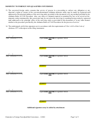 Domestic Entity Conversion to Non-registered Foreign Entity (Termination of Domestic Entity) - Alabama, Page 3