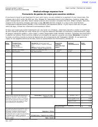 Document preview: Medical Mileage Expense Form - California (English/Spanish)