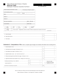 Form RI-1120S - 2022 - Fill Out, Sign Online and Download Fillable PDF ...