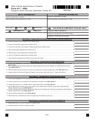 Document preview: Form K-1 Taxpayer&#039;s Share of Income, Deductions, Credits, Etc. - Rhode Island