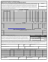 CDOT Form 215 Employee Travel &amp; Other Reimbursement - Colorado