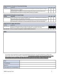 Medical Gases, Equipment and Gases (Mdeg) Inspection Form - Nevada, Page 5