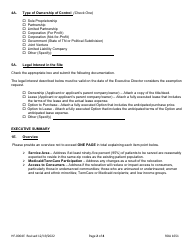 Form HF-0004E Certificate of Need Relocation Exemption Request - Tennessee, Page 2