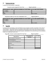 Form HF-0004E Certificate of Need Relocation Exemption Request - Tennessee, Page 3