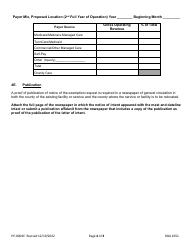 Form HF-0004E Certificate of Need Relocation Exemption Request - Tennessee, Page 4
