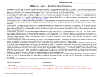 Benefit Enrollment and Life Event Change Form - Medical &amp; Dental Benefits - New Hampshire, Page 2